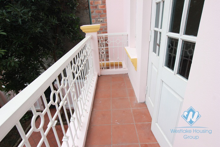 Beautiful house with nice garden for lease in Au co st, Tay Ho District